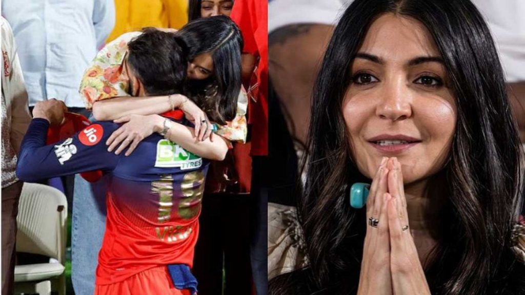 Anushka Sharma Digital Japa Counter Ring Ipl Match Virat Kohli