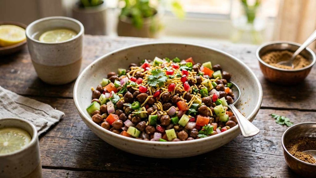 Protein Rich Chana Chaat Recipe For Healthy And Energetic Breakfast