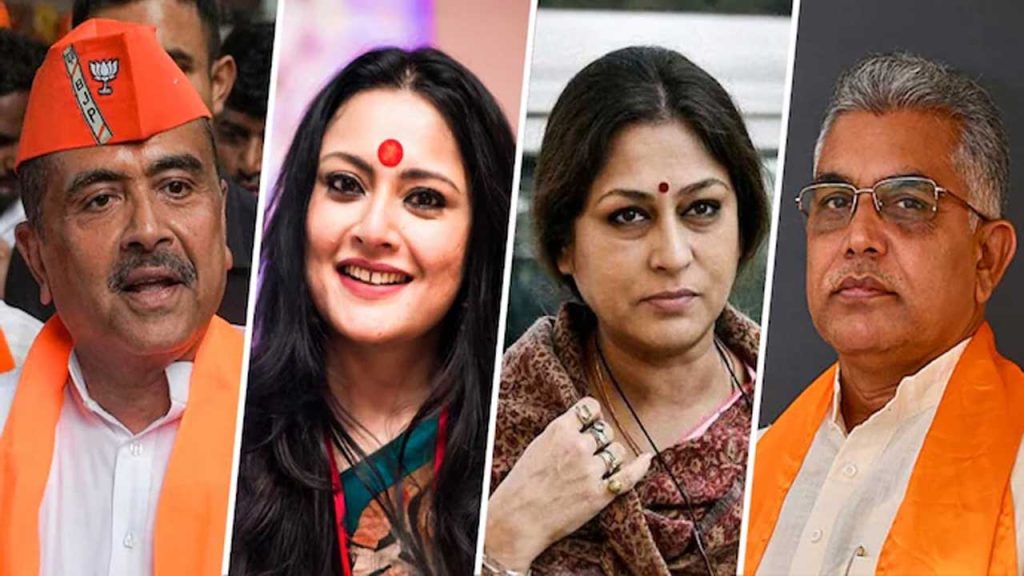 Who Will Be Next West Bengal Chief Minister Bjp Candidates Suvendu Agnimitra Roopa