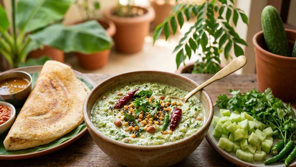 Cucumber Chutney Recipe Easy Summer Cooling Healthy Side Dish