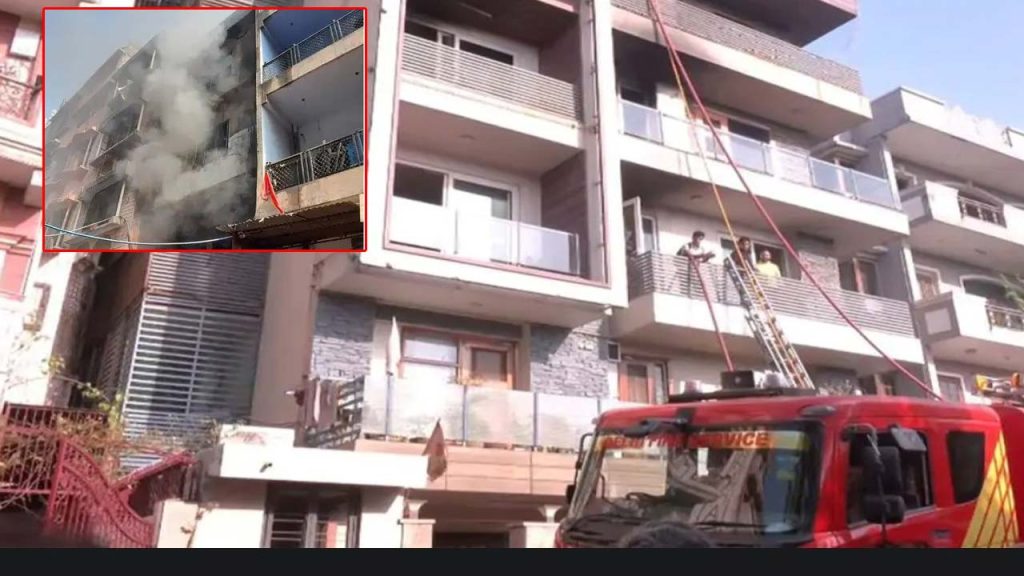 Delhi Fire Tragedy 9 Killed In Vivek Vihar Building Blaze Several Injured
