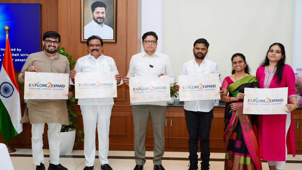 Sridhar Babu Launches E2e Global Platform Telangana Exports Growth