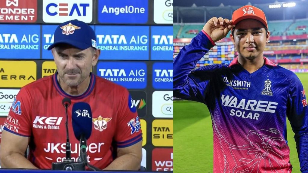 Rr Vs Lsg Justin Langer Feels Vaibhav Sooryavanshi Batting Is Unimaginable In Future
