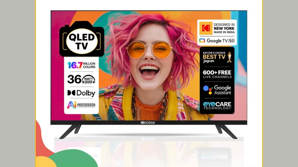 Kodak Qled Tv With Google Tv 5 0 Cinematic Home Experience