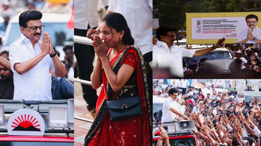 Mk Stalin Visits Kolathur Hours After Defeat Thanks Voters Tamil Nadu Elections
