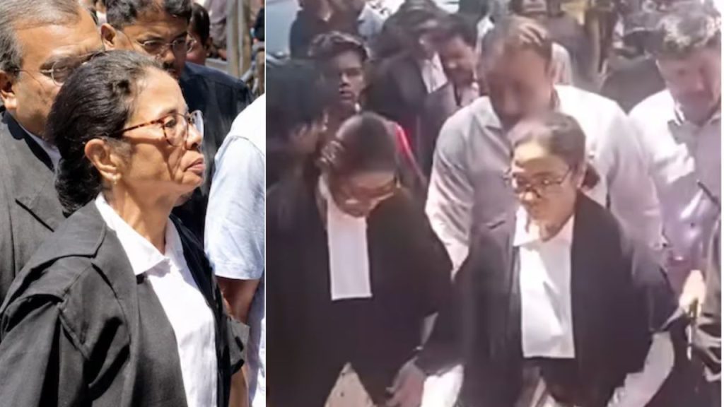 Mamata Banerjee Appears In Lawyer Attire At Kolkata High Court Bengal Politics