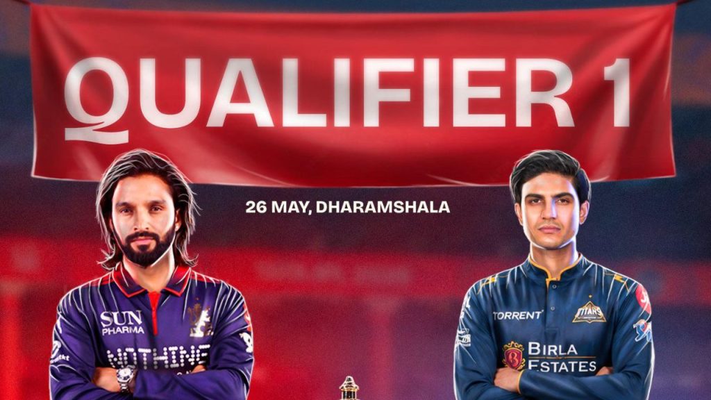 Rcb Vs Gt Qualifier 1 Ipl 2026 Pitch Report Live Streaming And Head To Head Records