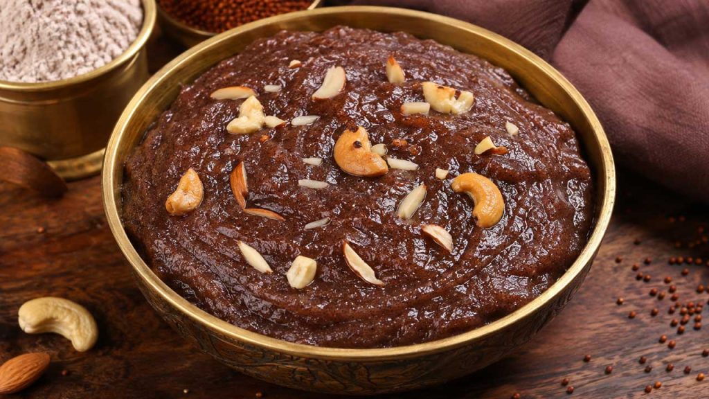 Healthy Ragi Halwa Recipe Benefits Anemia Bone Strength
