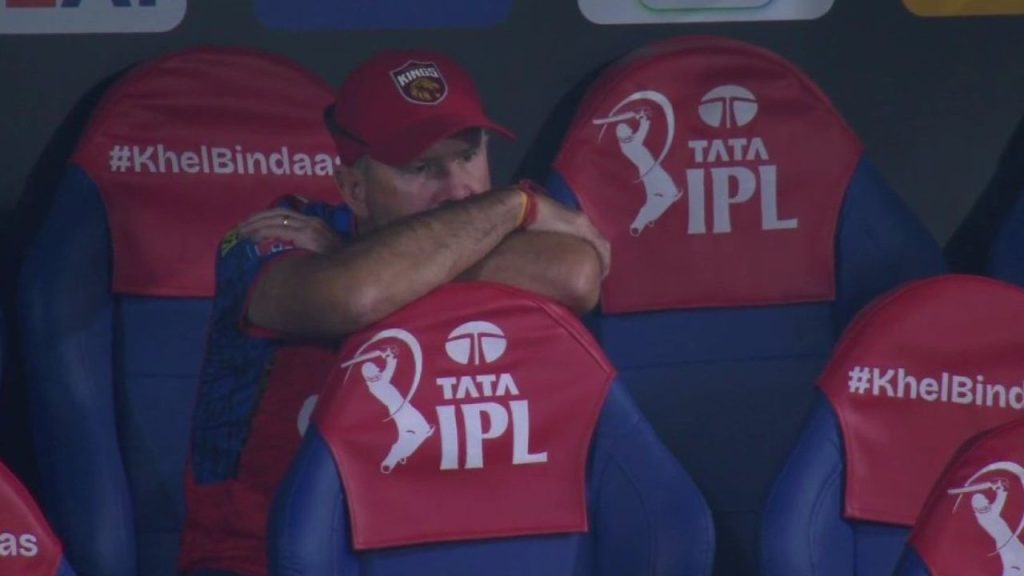 Ricky Ponting Left Heartbroken After Pbks Defeat R Ashwin Takes Dig At Punjab Kings Management