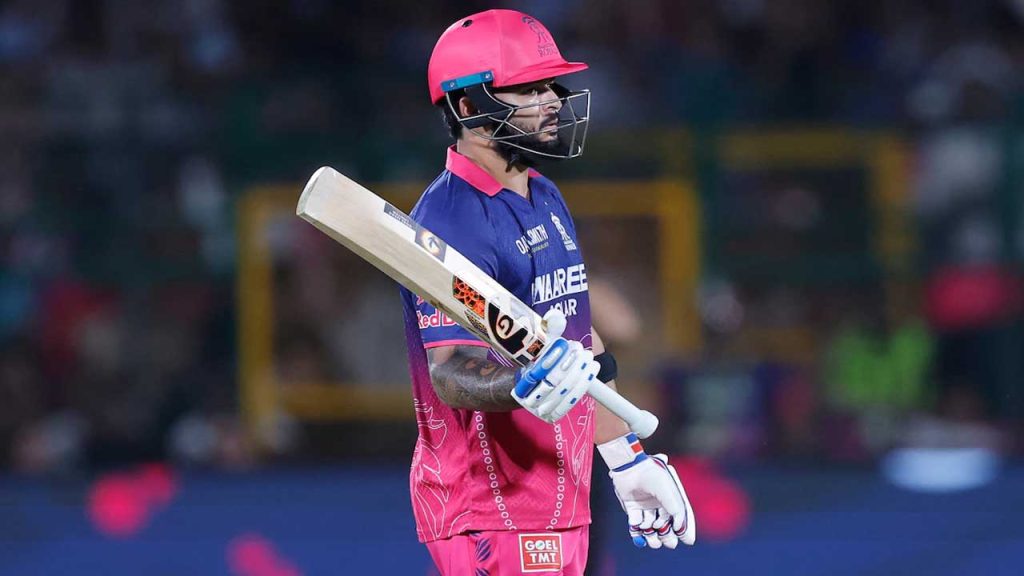 Riyan Parag Vaping Controversy Half Century Vs Delhi Capitals Ipl 2026