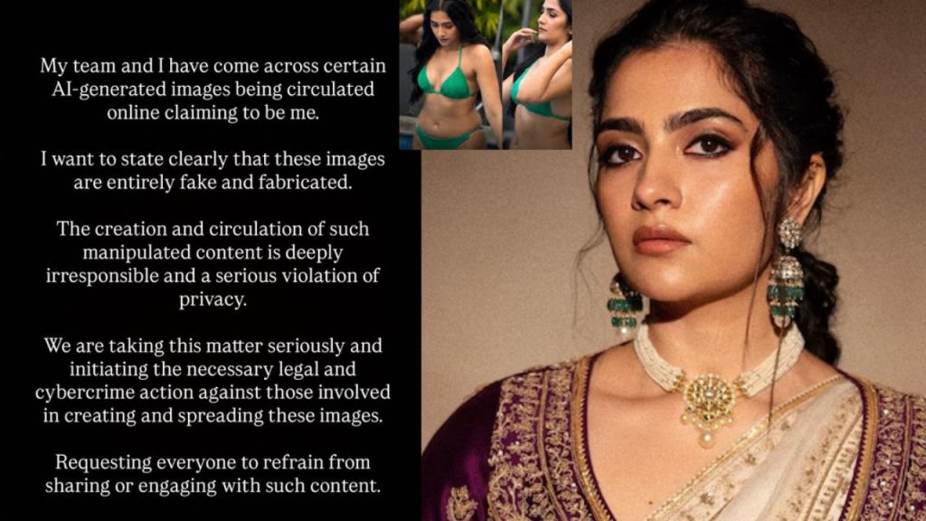 Rukmini Vasanth Clarifies Fake Bikini Video Cyber Crime Complaint