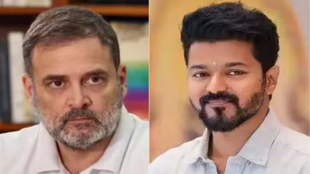 Rahul Gandhi Calls Tvk Vijay Tamil Nadu Government Formation Talks