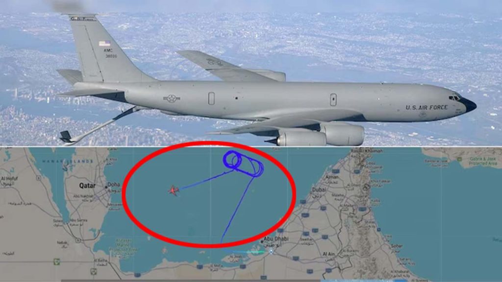 Us Kc135 Stratotanker Missing Qatar Iran Operations Emergency 7700 Alert