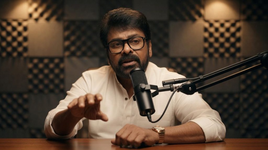 Megastar Chiranjeevi Podcast Unstoppable Writer Bvs Ravi Confirms Mega Project