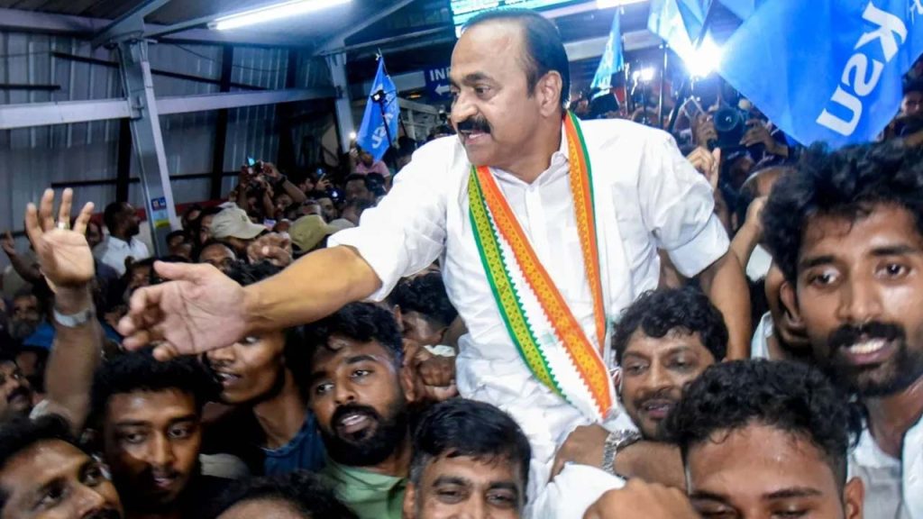 Kerala New Government Swearing In Vd Satheesan Oath Tomorrow
