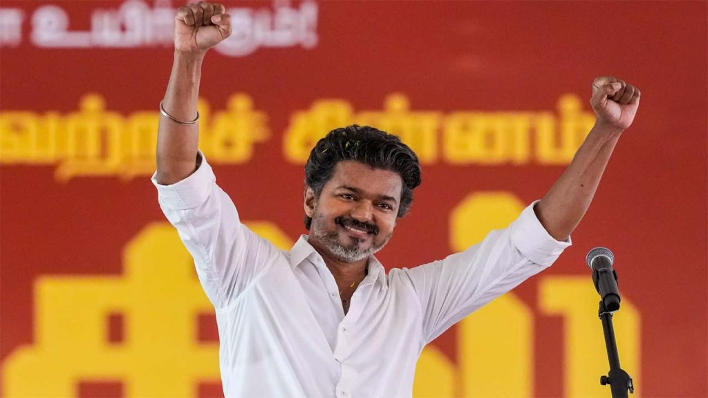 Tamil Nadu Election Results 2026 Vijay Tvk Leads 109 Seats Cm Race