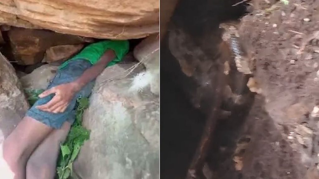 Odisha Boy Trapped 8 Hours Venomous Snake Rescue Nayagarh