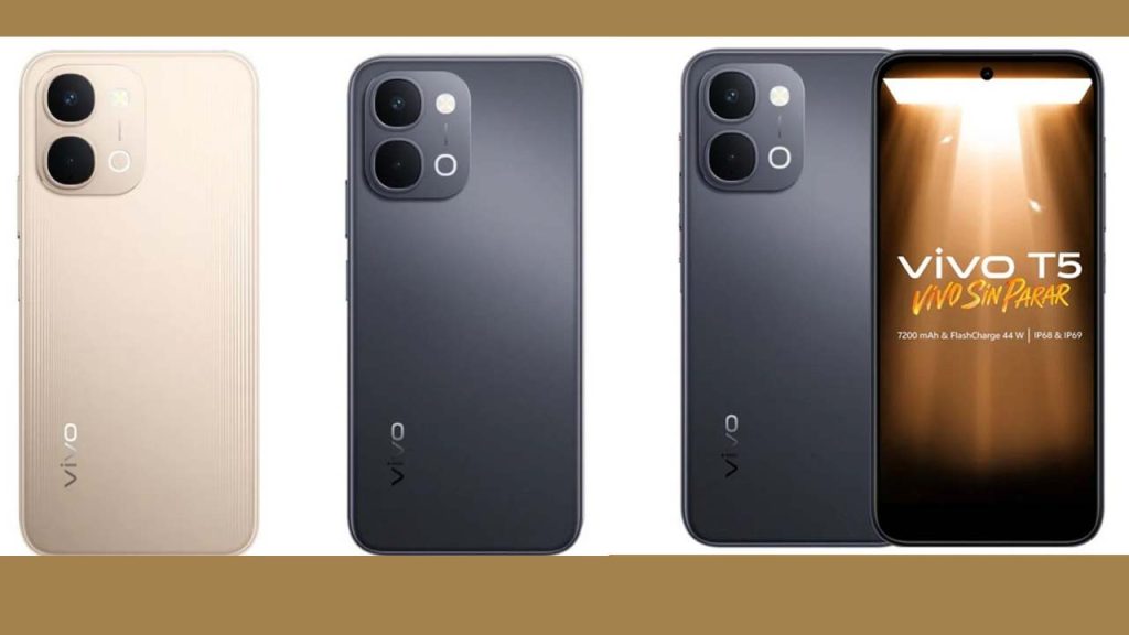 Vivo T5 Launched With 7200mah Battery And 44w Fast Charging Price Features Specs