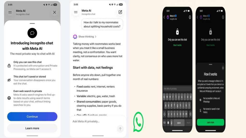 Whatsapp Introduces Incognito Ai Chat With Meta Ai And Zero Server Logs