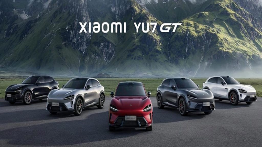 Xiaomi Yu7 Gt Electric Suv Unveiled With 705km Range 1003ps Power And 300kmph Top Speed