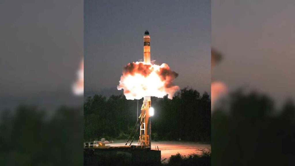 India Successfully Tests Advanced Agni Missile With Mirv System
