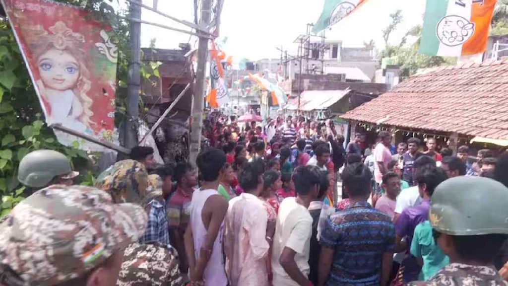 West Bengal Repolling Violence Tmc Threats Diamond Harbour Magrahat 2026
