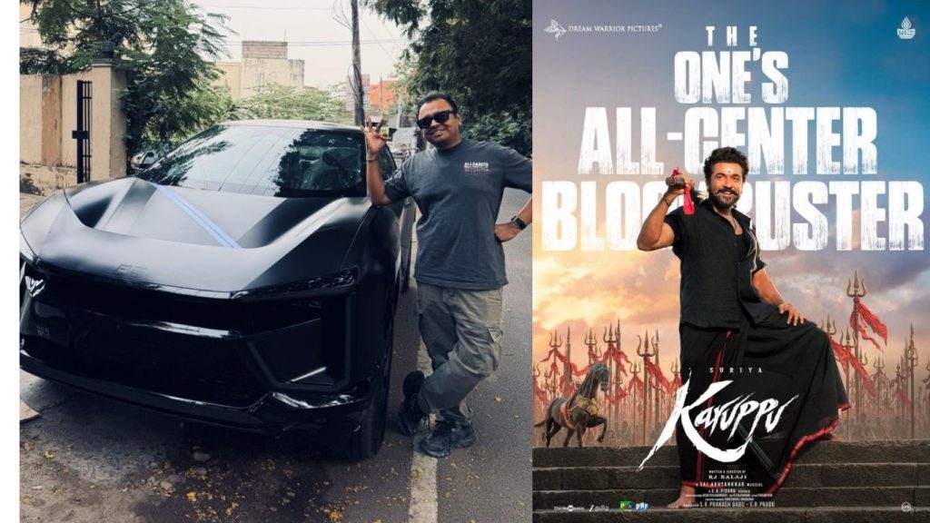 Suriya Gifts Luxury Car To Cinematographer Gk Vishnu Post Karuppu Success