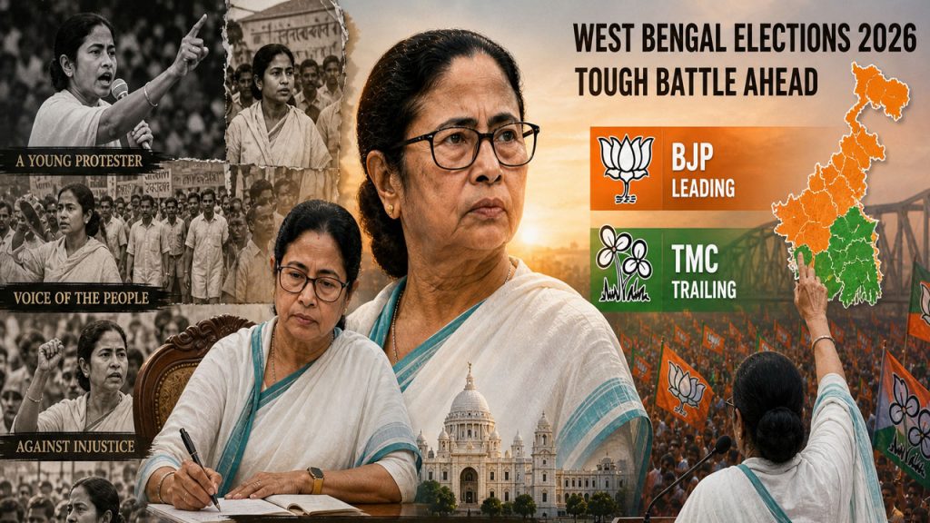 Mamata Banerjee Life Story West Bengal Election 2026 Bjp Lead Analysis