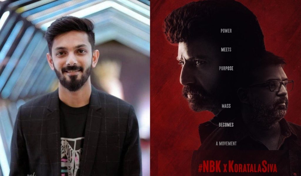 Nbk112 Anirudh To Compose Music For Balakrishna And Koratala Siva