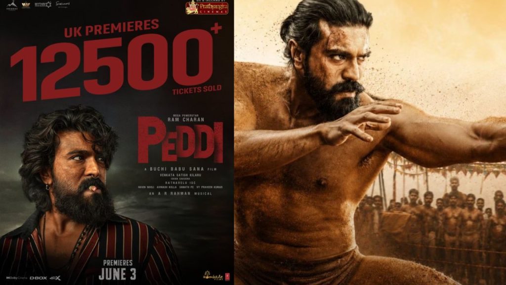 Ram Charan Peddi Movie Uk Advance Bookings Cross 12k Tickets