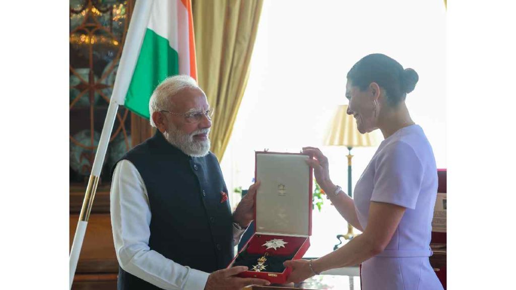 Sweden Confers Royal Order Of Polar Star On Pm Narendra Modi