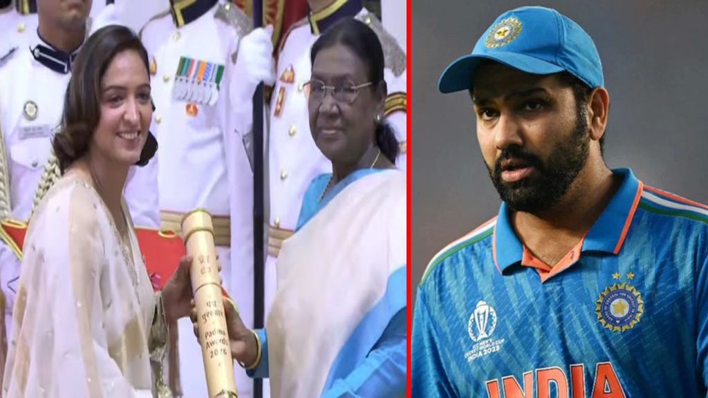 Rohit Sharma Padma Shri Award Ceremony Absence Reason