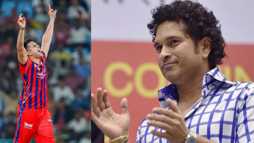 Arjun Tendulkars Yorker Stuns Pbks Batter Sachin Shares Heartfelt Post
