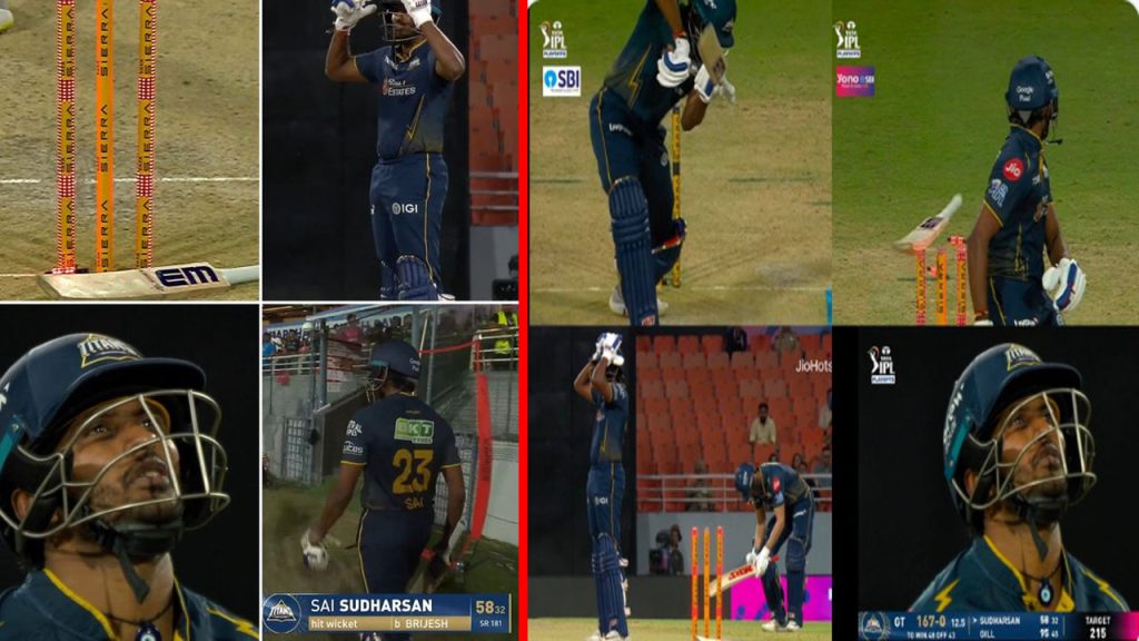 Sai Sudarshan Hit Wicket Record Ipl 2026 Qualifier 2