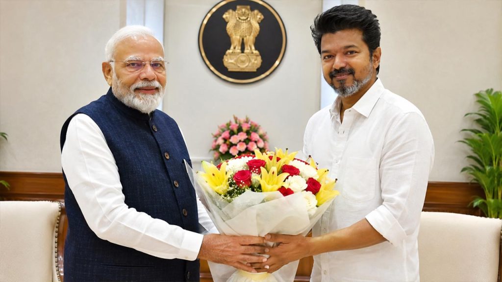 Tamil Nadu Cm Vijay Pm Modi Congratulates Tvk Government 2026