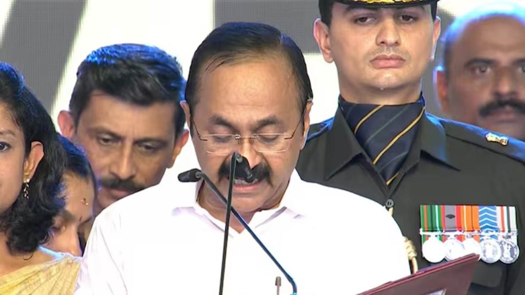 Vd Satheesan Sworn In As Kerala Chief Minister Udf Returns To Power