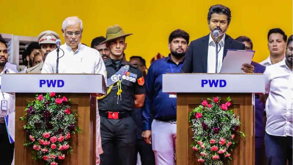 Vande Mataram Vs Tamil Anthem Vijay Oath Dmk Tvk Row