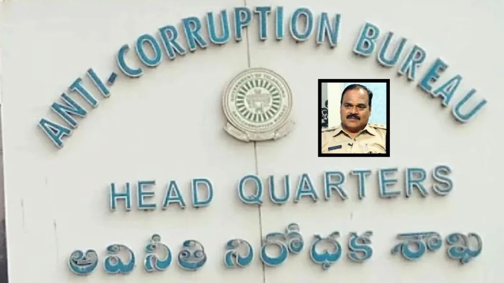 Acb Raids Former Asp Bhujanga Raos House In Telangana Phone Tapping Case