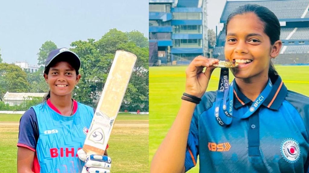 Akshara Gupta Smashes Unbeaten 306 In Bihar U 19 Womens Odi Trophy Record Triple Century