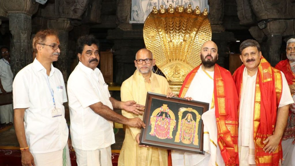 Anant Ambani Donates Rs 27 5 Crore To Ttd Gifts 25 Electric Buses For Tirumala