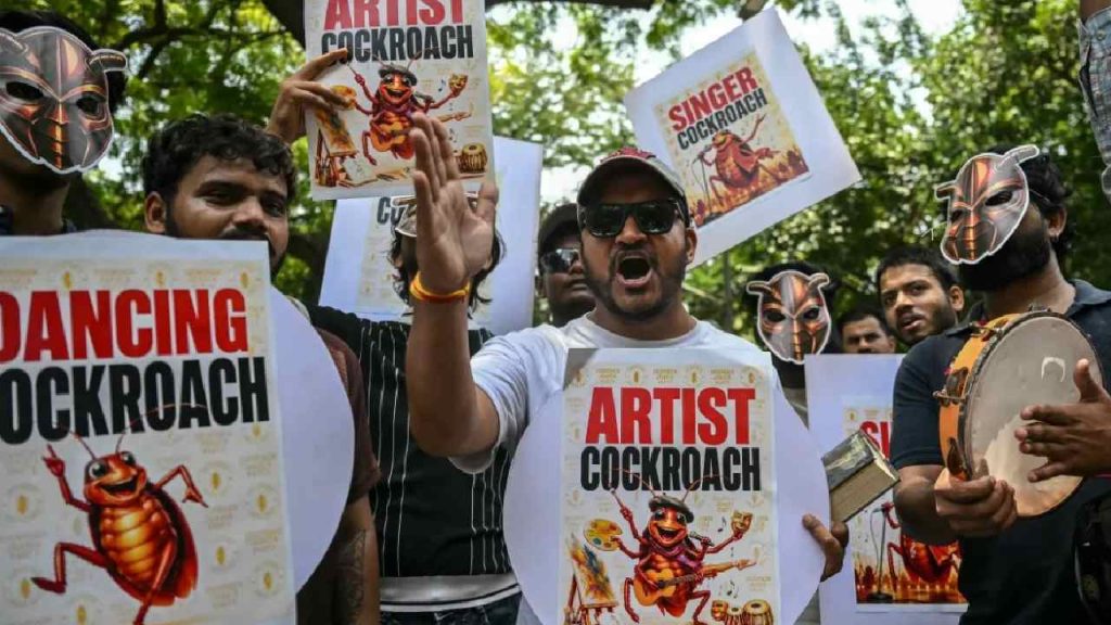 Cockroach Janta Party Jantar Mantar Protest Low Turnout
