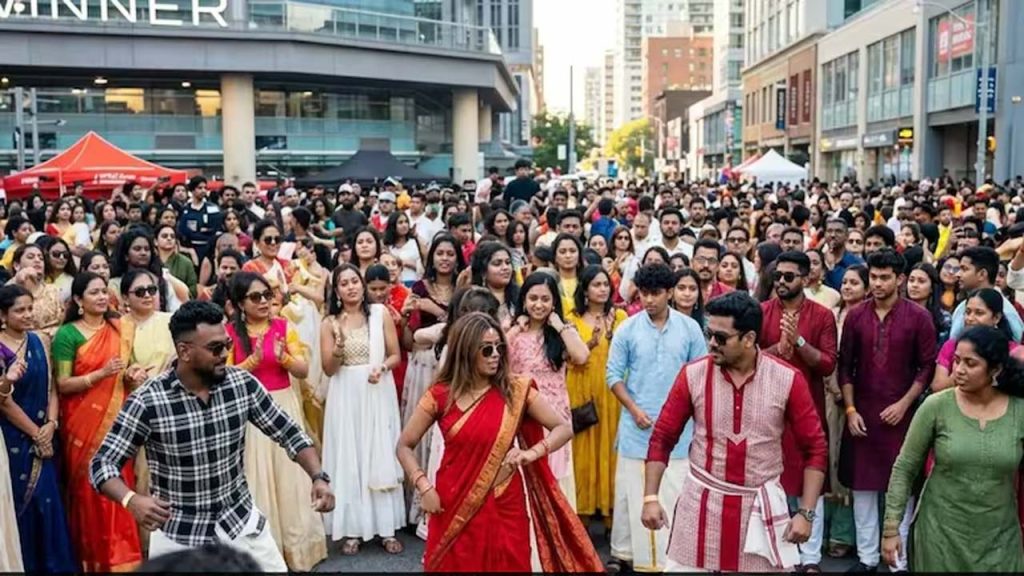 Canada Indian Cultural Event Toronto Video Sparks Immigration Debate Social Media Backlash
