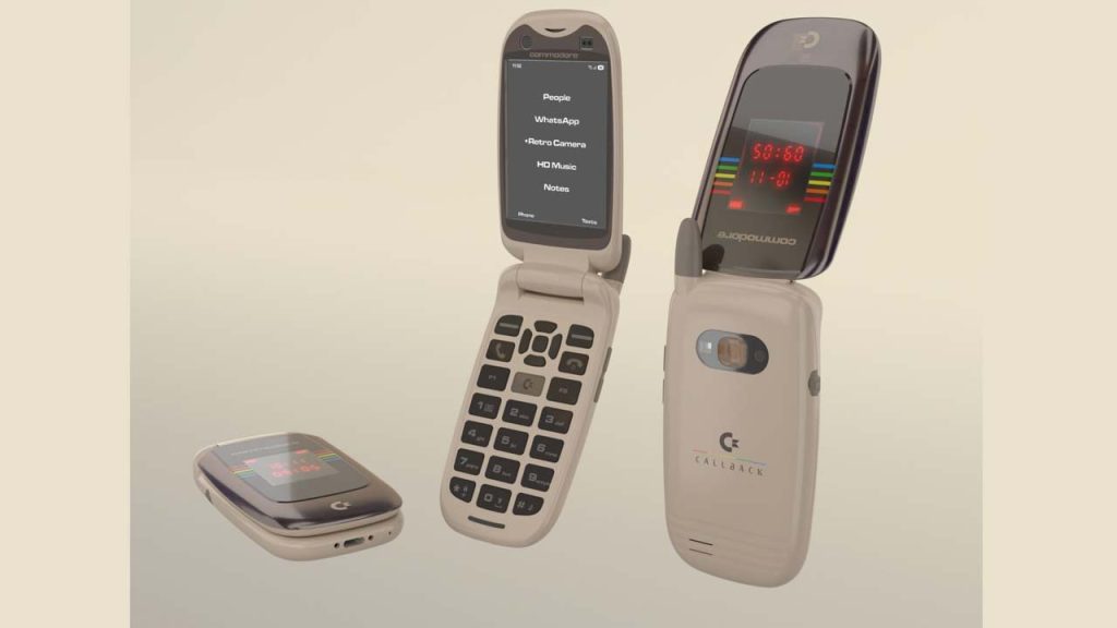 Commodore Callback 8020 Launched Dual Screens Digital Detox Features And Retro Flip Design