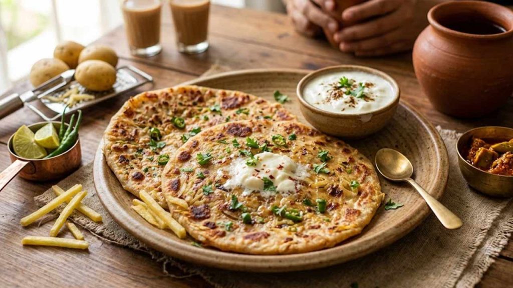Crispy Raw Potato Paratha Recipe Make Delicious Aloo Parathas Without Boiling Potatoes