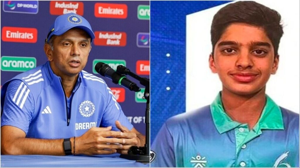 Rahul Dravid Son Anvay Dravid Selected India Under 19 Squad Sri Lanka Tour