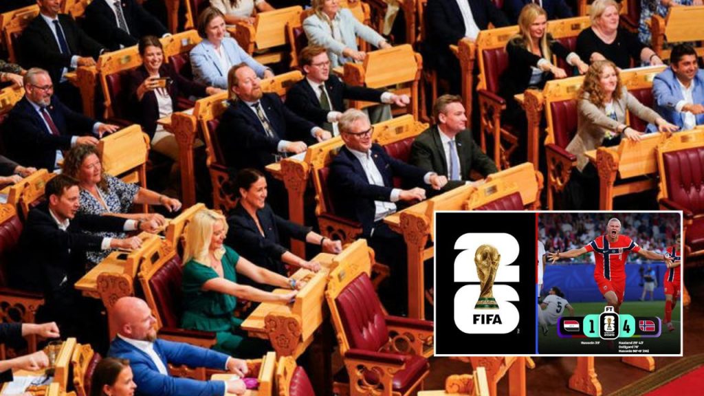 Fifa World Cup 2026 Fever Reaches Norway Parliament Mps Recreate Viking Rowing Celebration
