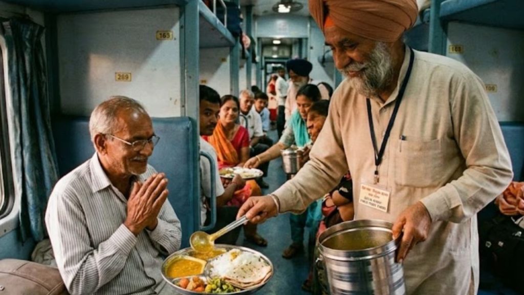 The Indian Train Offering Free Meals To Passengers For Nearly 30 Years