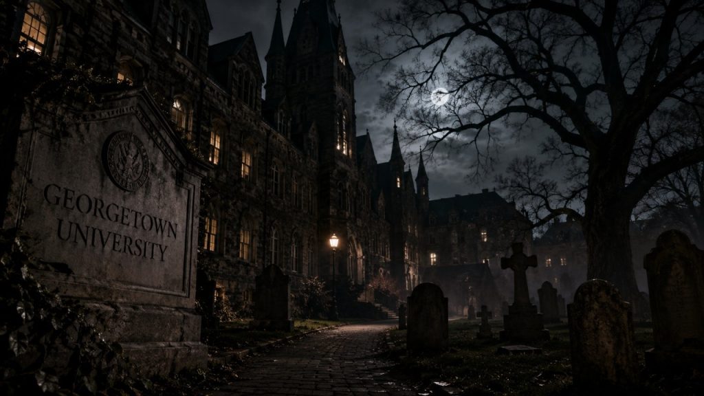 Georgetown University Halloween Haunted Campus Midnight Howling The Exorcist Legacyhalloween Explained