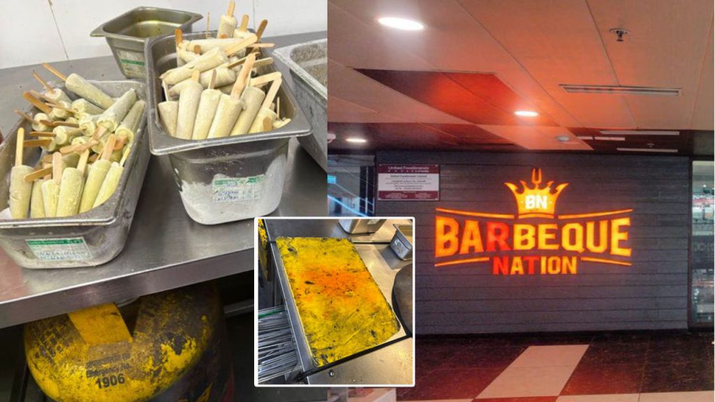 Food Safety Raids Gsm Mall Miyapur Barbeque Nation Chinese Wok Hyderabad