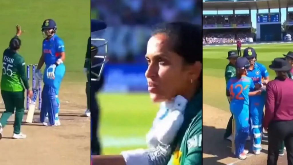 India Vs Pakistan Womens T20 World Cup 2026 Truth Behind Viral Ai Fight Video Revealed